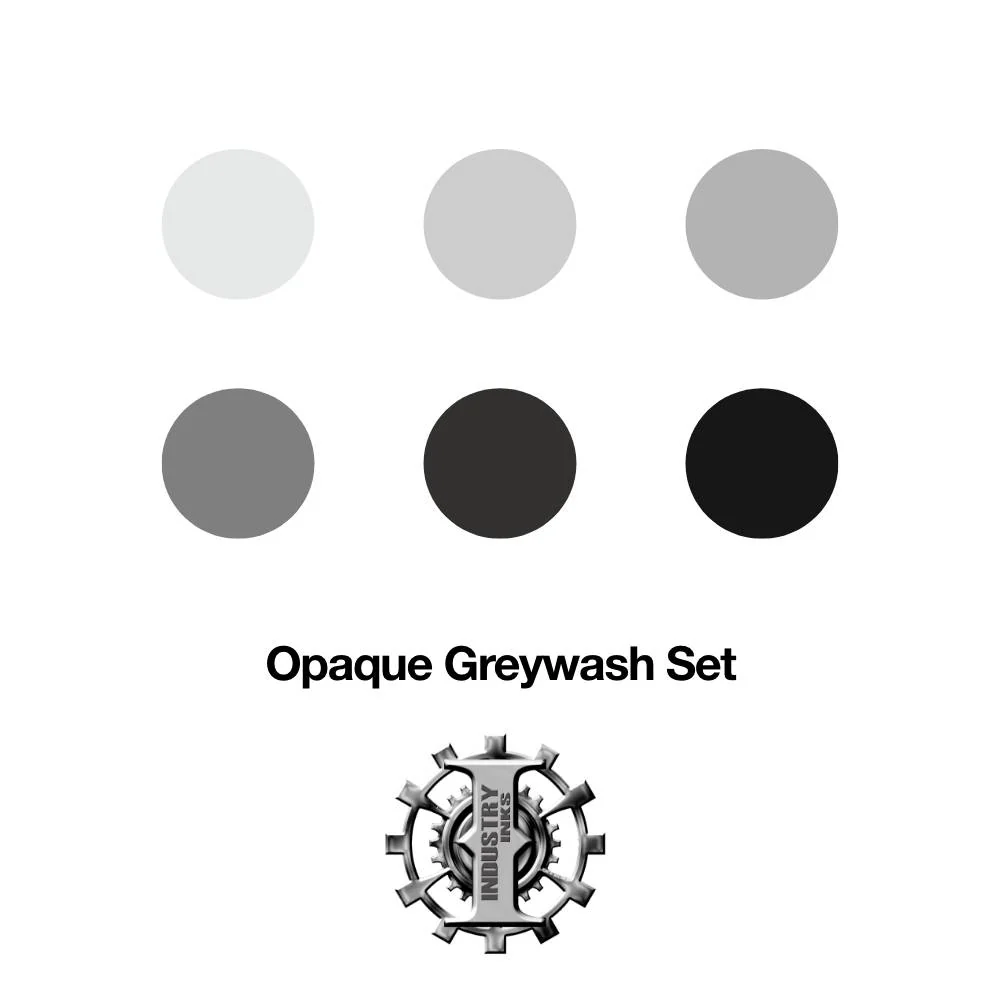 Opaque Grey Color Set — Industry Inks — Pick Size - Image 2