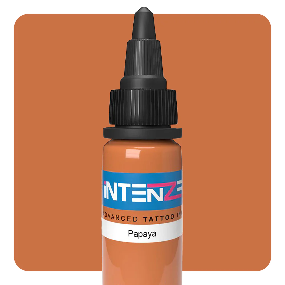 Papaya — Intenze Tattoo Ink — Pick Size
