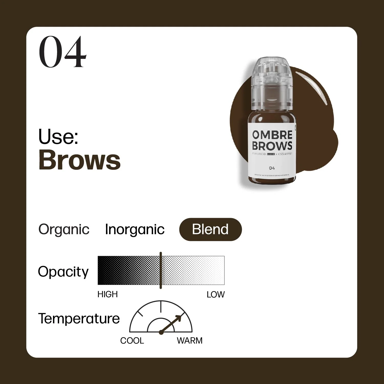 Paulina Osinkowska Ombre Brows 6 Bottle Set — Perma Blend — 1/2oz - Image 10