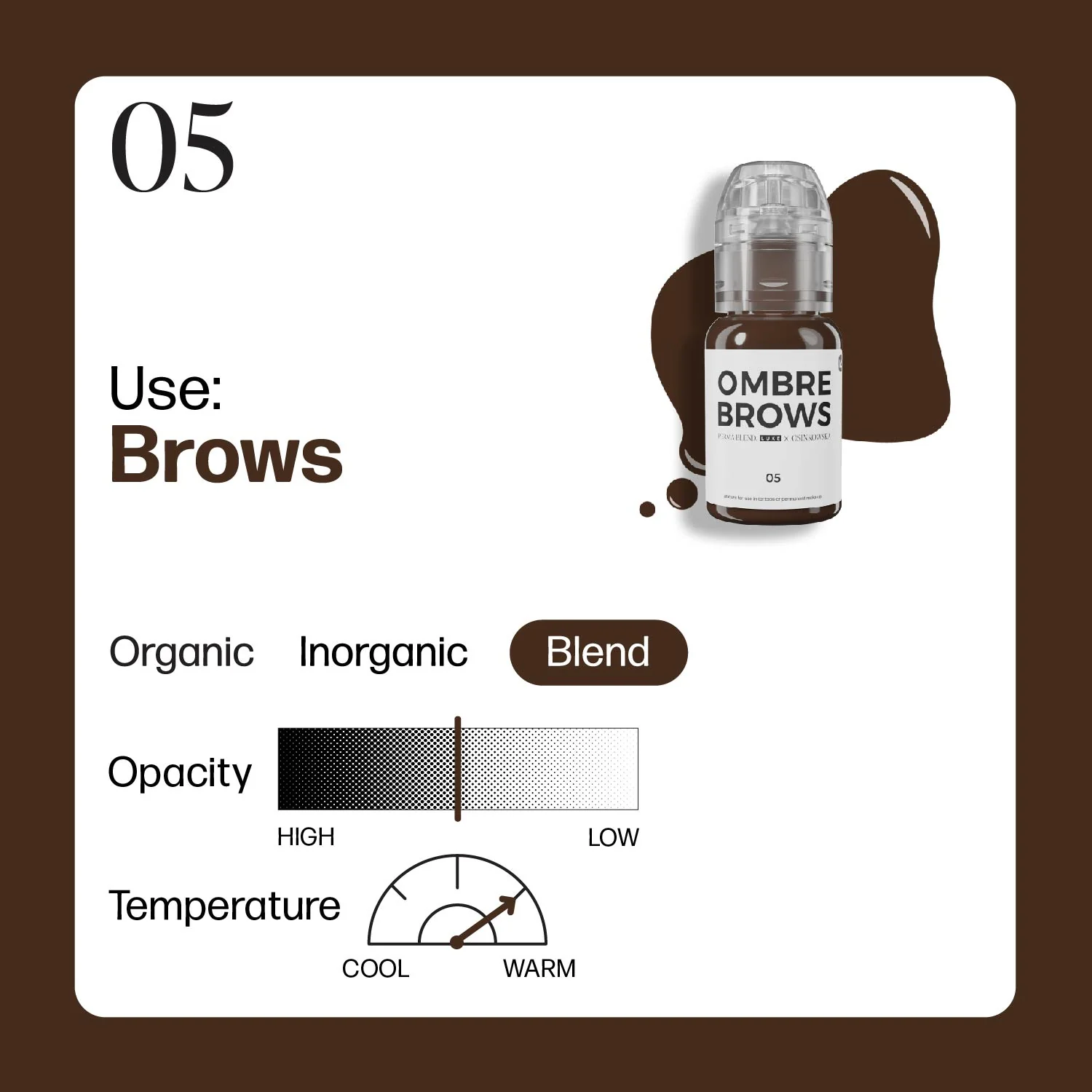 Paulina Osinkowska Ombre Brows 6 Bottle Set — Perma Blend — 1/2oz - Image 12