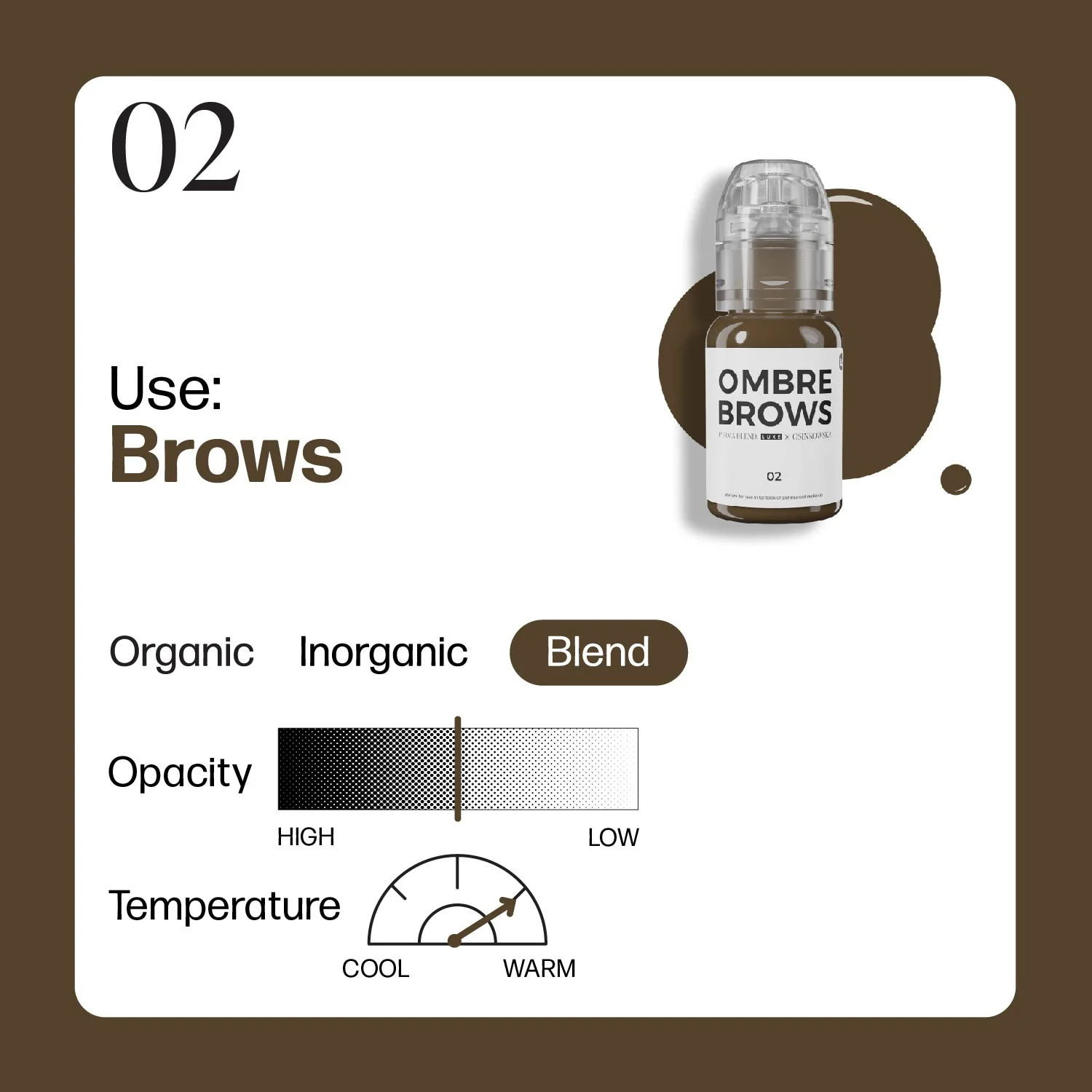 Paulina Osinkowska Ombre Brows 6 Bottle Set — Perma Blend — 1/2oz - Image 5