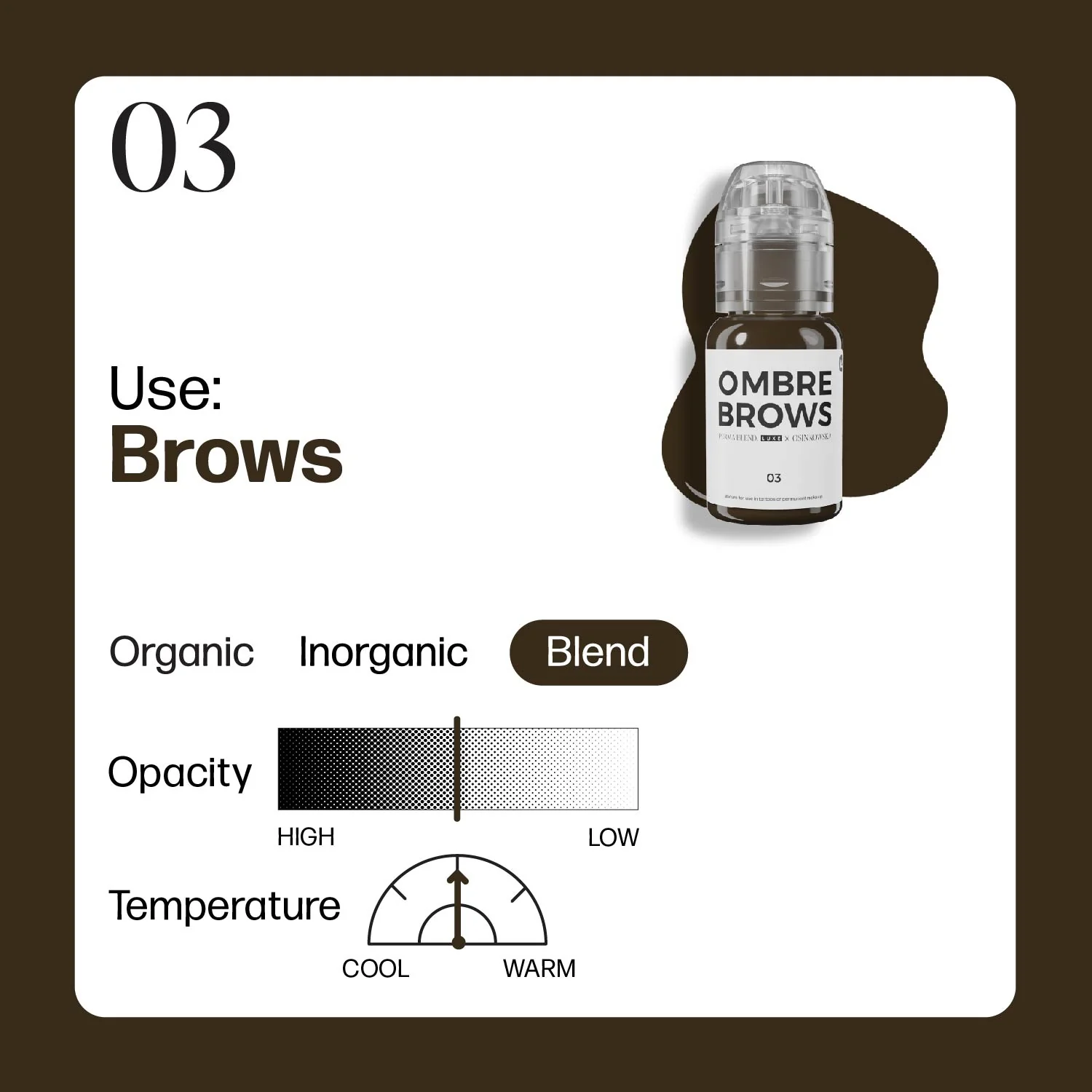 Paulina Osinkowska Ombre Brows 6 Bottle Set — Perma Blend — 1/2oz - Image 8