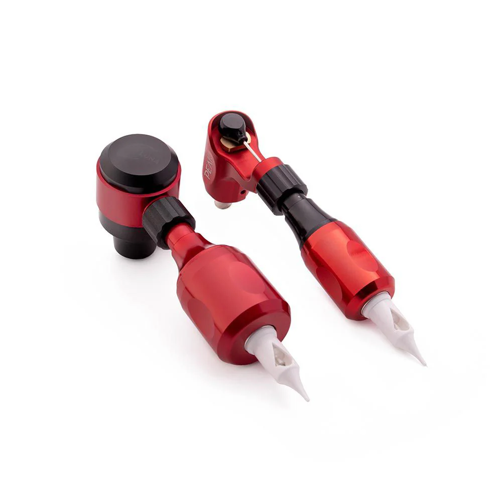 Peak Axi Aluminum Cartridge Grip - Red - 25mm - Image 5