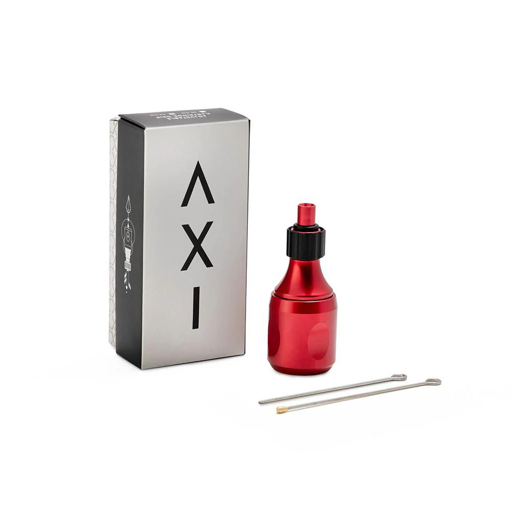Peak Axi Aluminum Cartridge Grip - Red - 34mm - Image 2