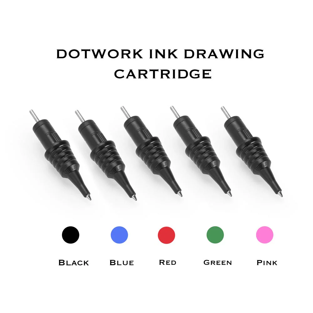 Peak Dotwork Ballpoint Pen Drawing Cartridges — Pick Color — Box of 20 - Image 6