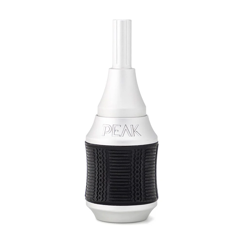 Peak Natron Aluminum Adjustable Cartridge Grip - Silver - 30mm