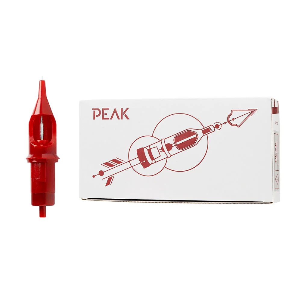 Peak Needles — Blood — Box of 20 Cartridge Tattoo Needles - Image 12