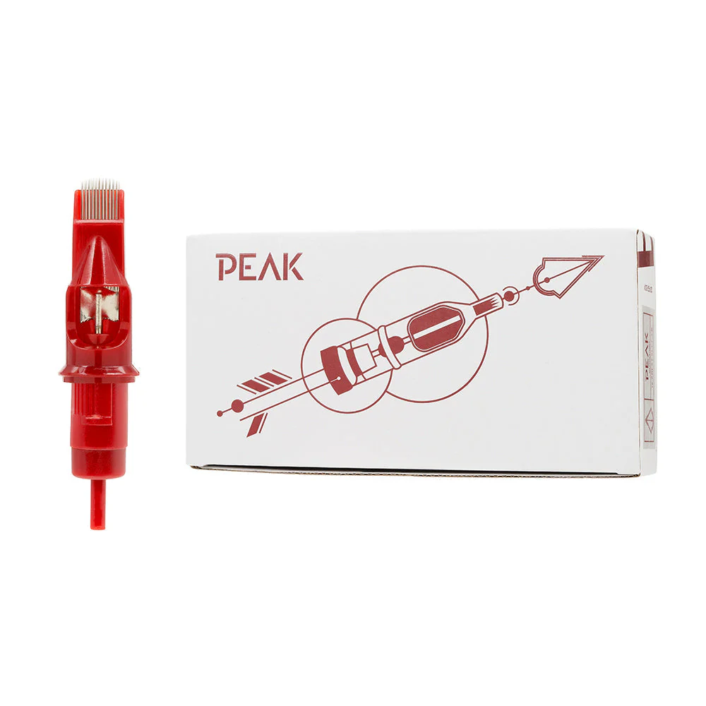 Peak Needles — Blood — Box of 20 Cartridge Tattoo Needles - Image 13