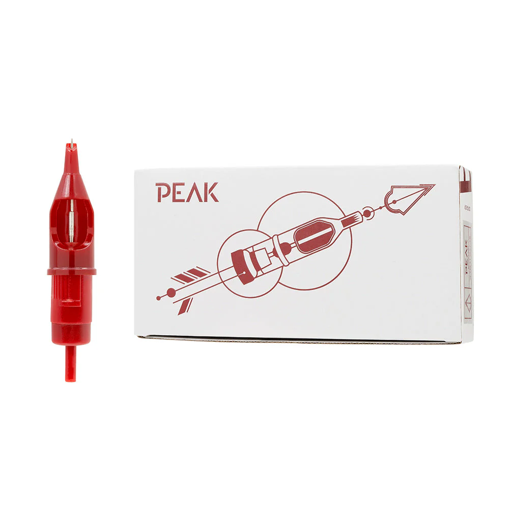 Peak Needles — Blood — Box of 20 Cartridge Tattoo Needles - Image 14