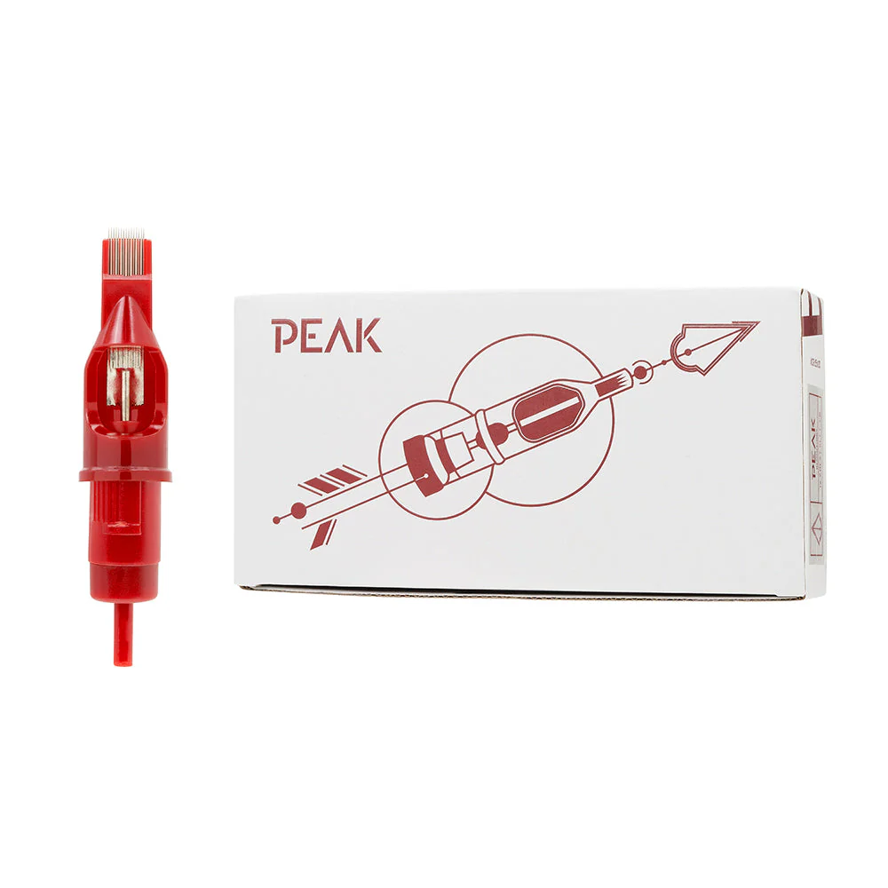 Peak Needles — Blood — Box of 20 Cartridge Tattoo Needles - Image 15