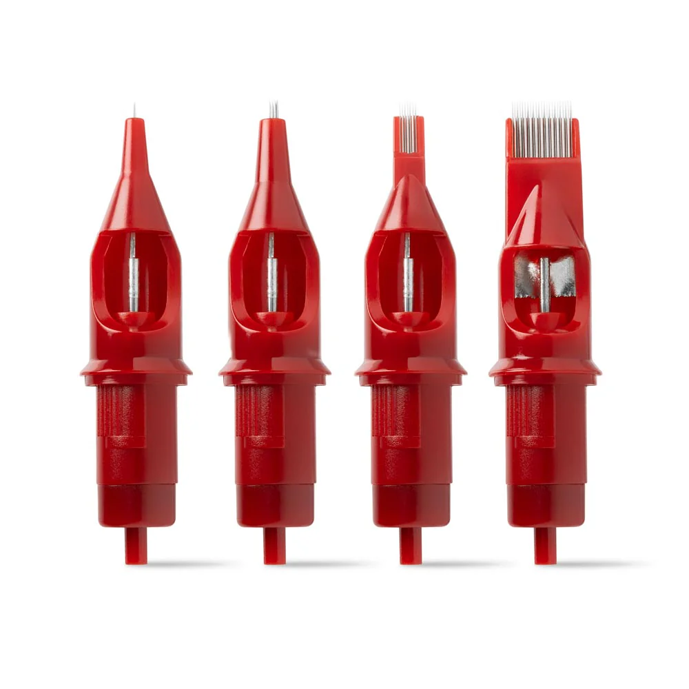 Peak Needles — Blood — Box of 20 Cartridge Tattoo Needles - Image 3