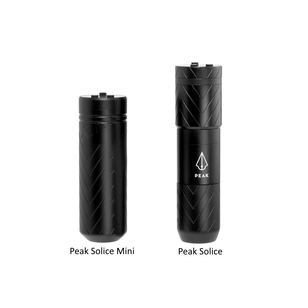 Peak Solice Mini Wireless Pen Tattoo Machine — Black - Image 9