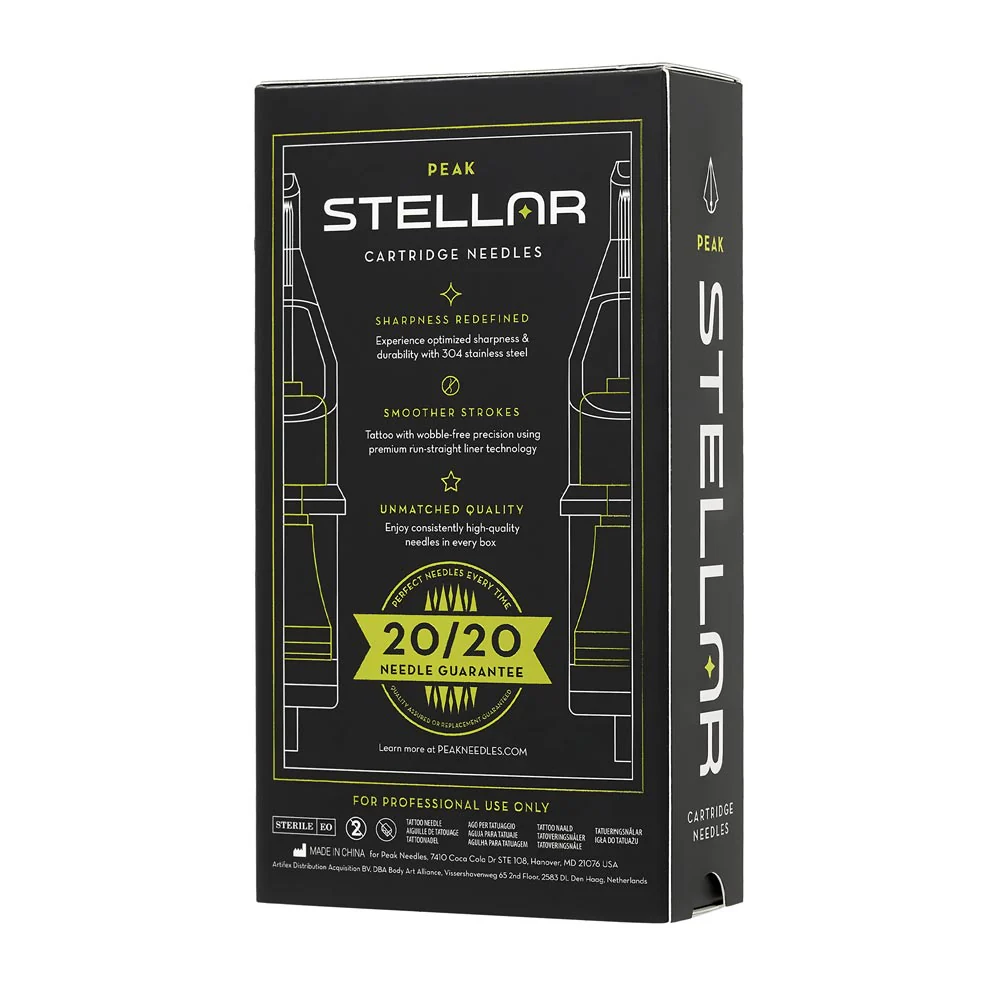 Peak Stellar Needle Cartridges — Curved Magnums (Extra Long Taper) — Box of 20 - Image 10