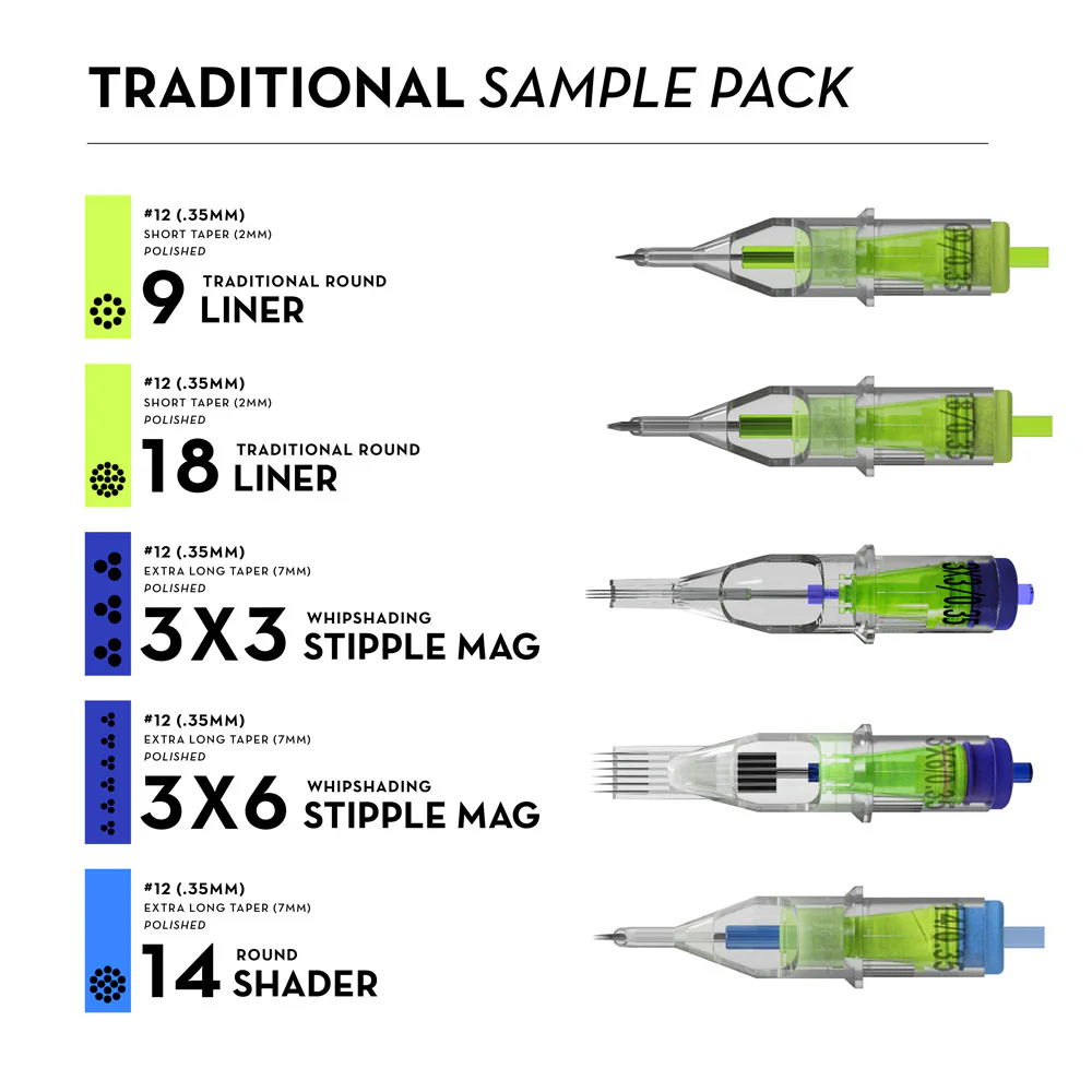 Peak Stellar Needle Cartridges — Sample Pack - Image 10
