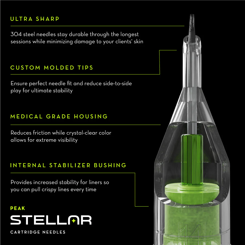 Peak Stellar Needle Cartridges — Sample Pack - Image 3