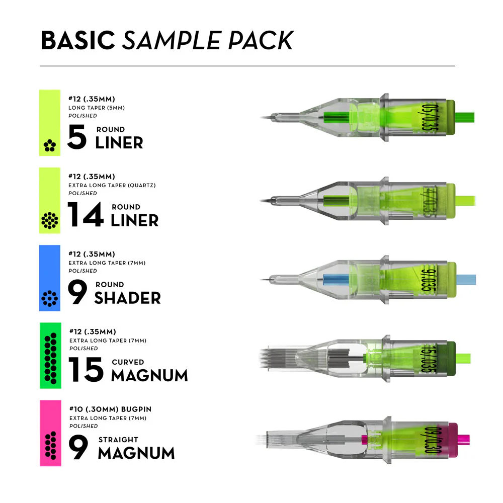 Peak Stellar Needle Cartridges — Sample Pack - Image 7