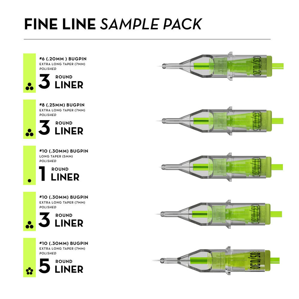 Peak Stellar Needle Cartridges — Sample Pack - Image 8