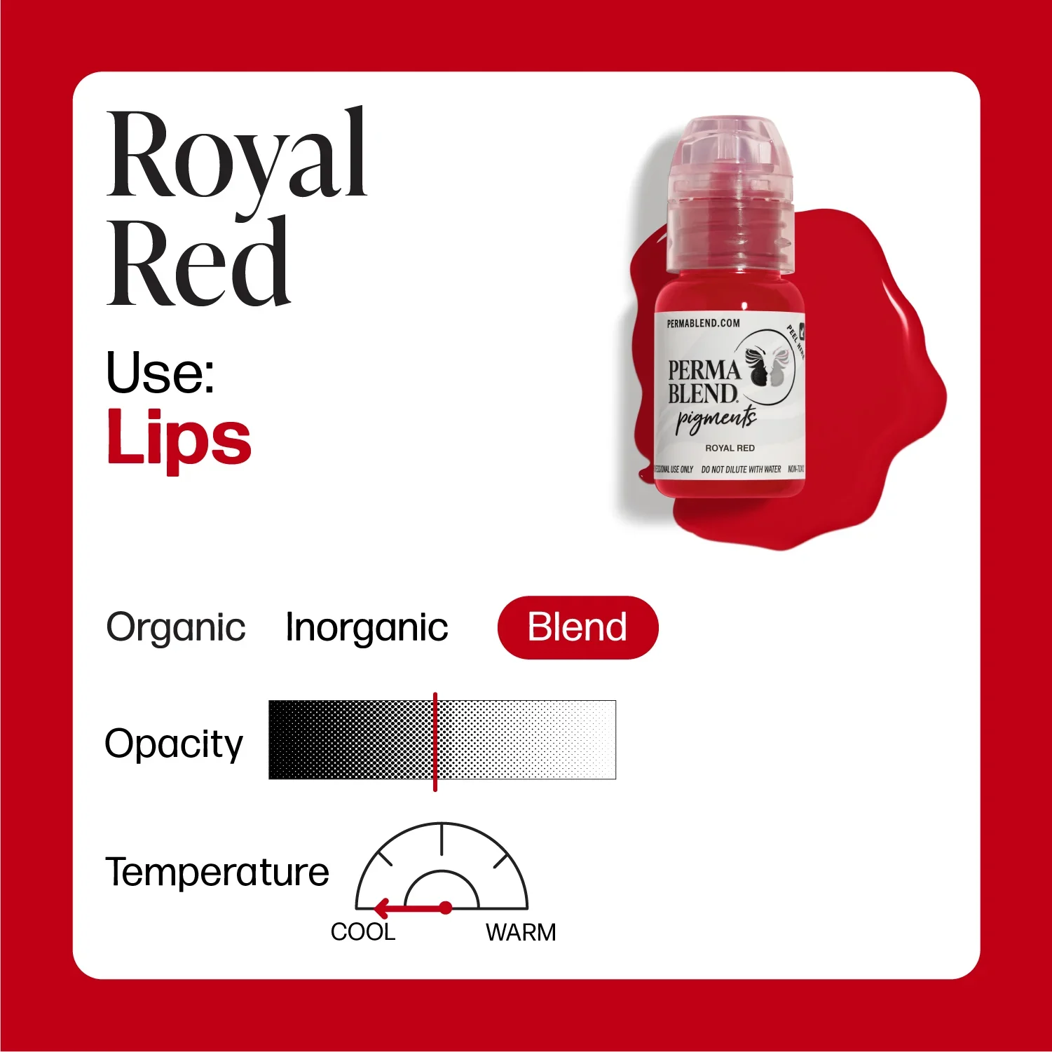 Perma Blend - Sweet Lip - Royal Red - Image 3