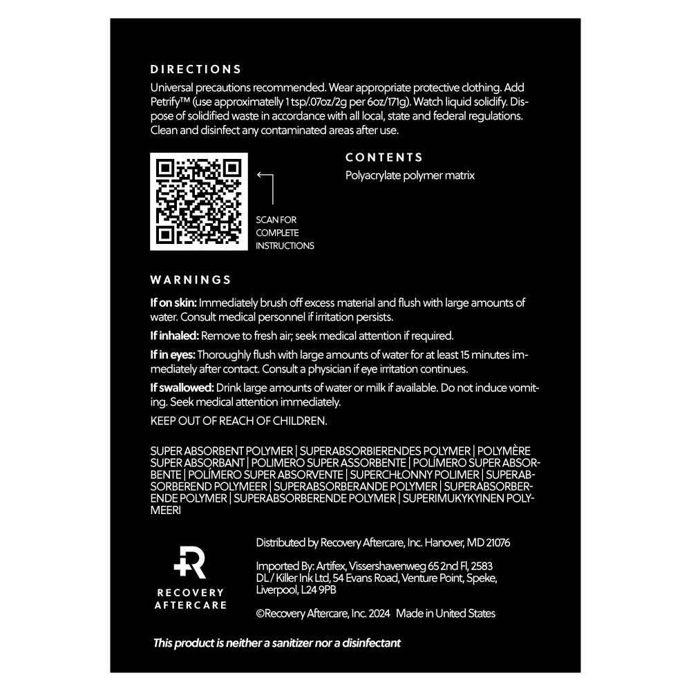 Petrify - Ink Sponge - Liquid Solidifier - 6oz - Image 4