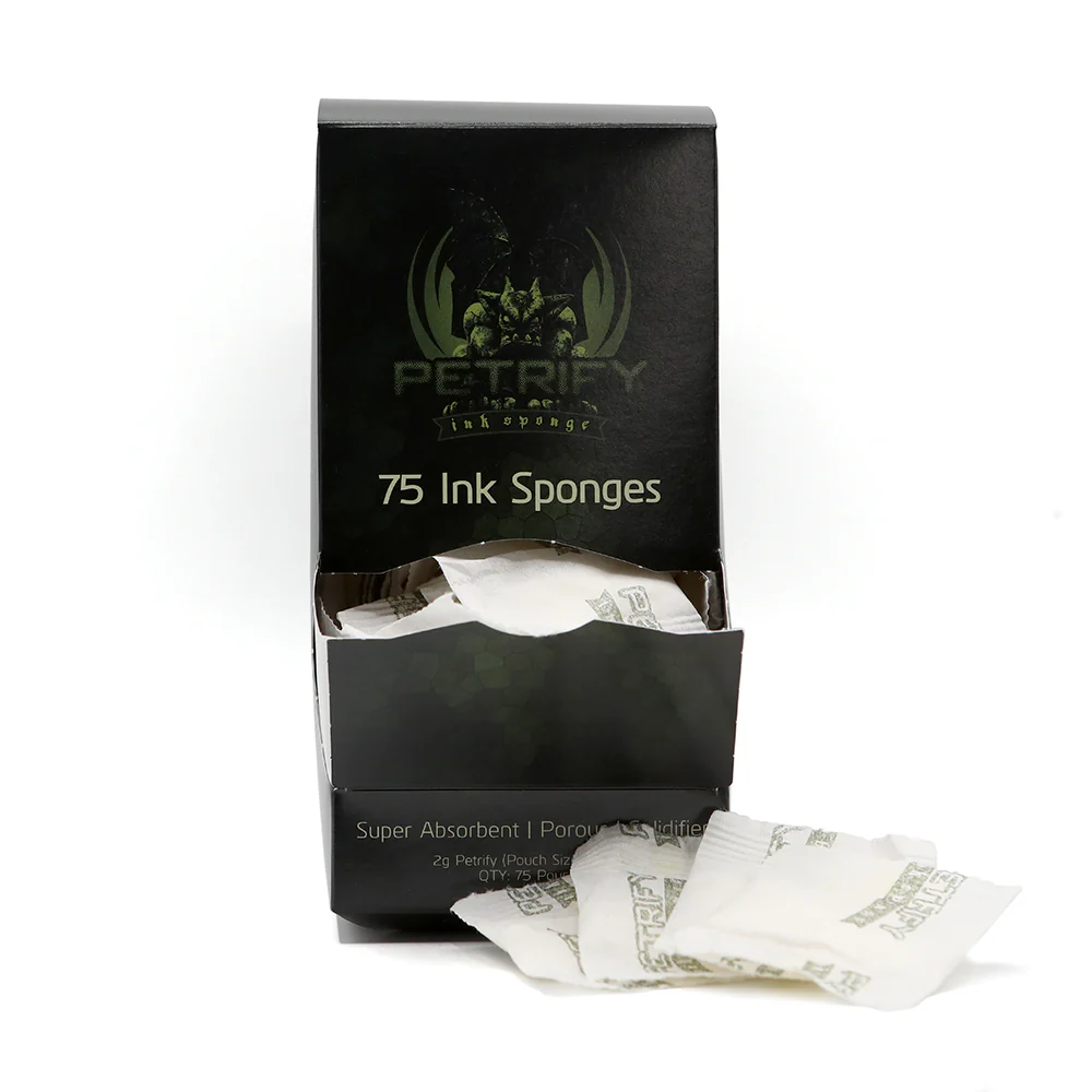 Petrify - Ink Sponge - Liquid Solidifier - Packets