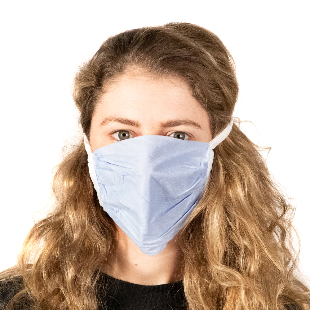 Phoenix Blue Disposable Face Masks - Level 4 - Pack of 5 - Image 3