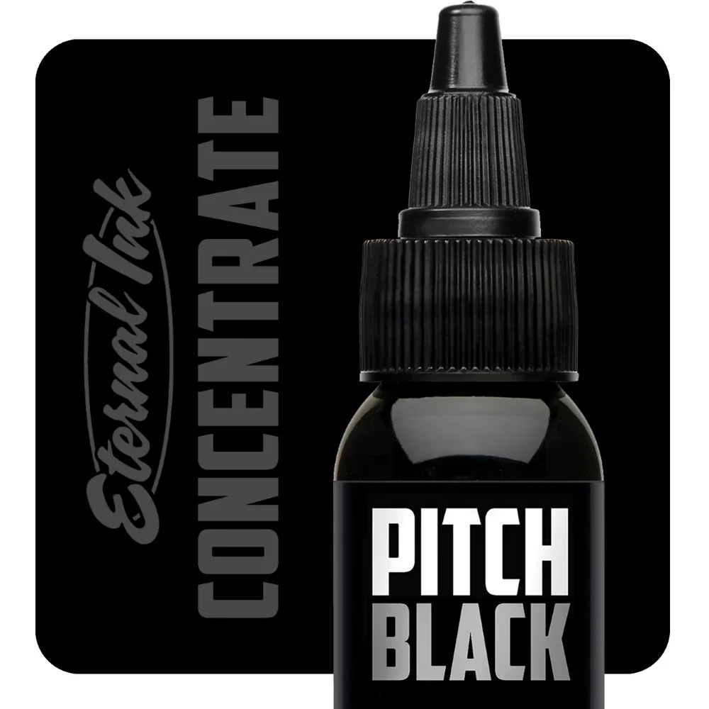 Pitch Black Lining — Eternal Tattoo Ink — Pick Size