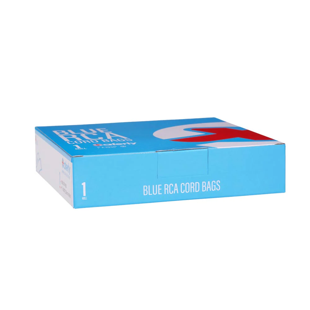 Saferly RCA Cord Covers — Blue — Cut-to-Length Roll - Image 6