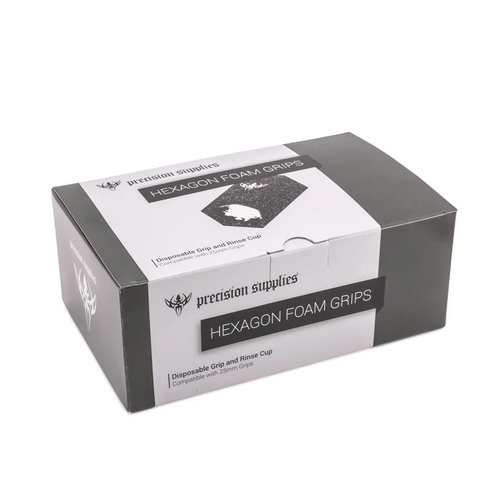 Precision Sterilized Hexagon Memory Foam Disposable Grip Covers — Box of 20 - Image 2