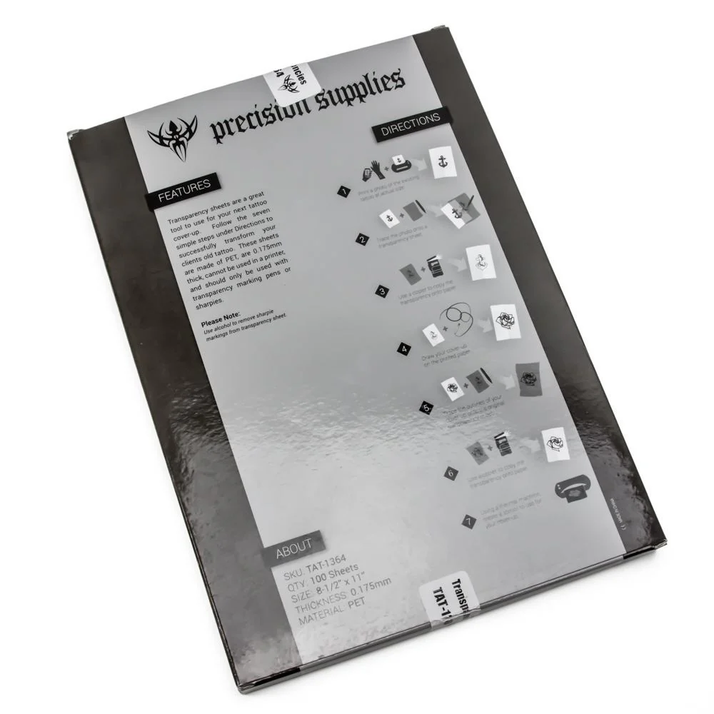 Precision Transparency Sheets 8-1/2” x 11 - 100 Sheets - Image 3