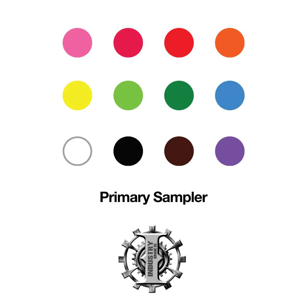 Primary Color Set — Industry Inks — Pick Size - Image 2