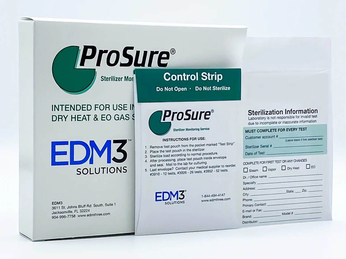 Pro Sure Biological Monitoring System — 6 Test Kits with Mail-In Culture Service - Image 2