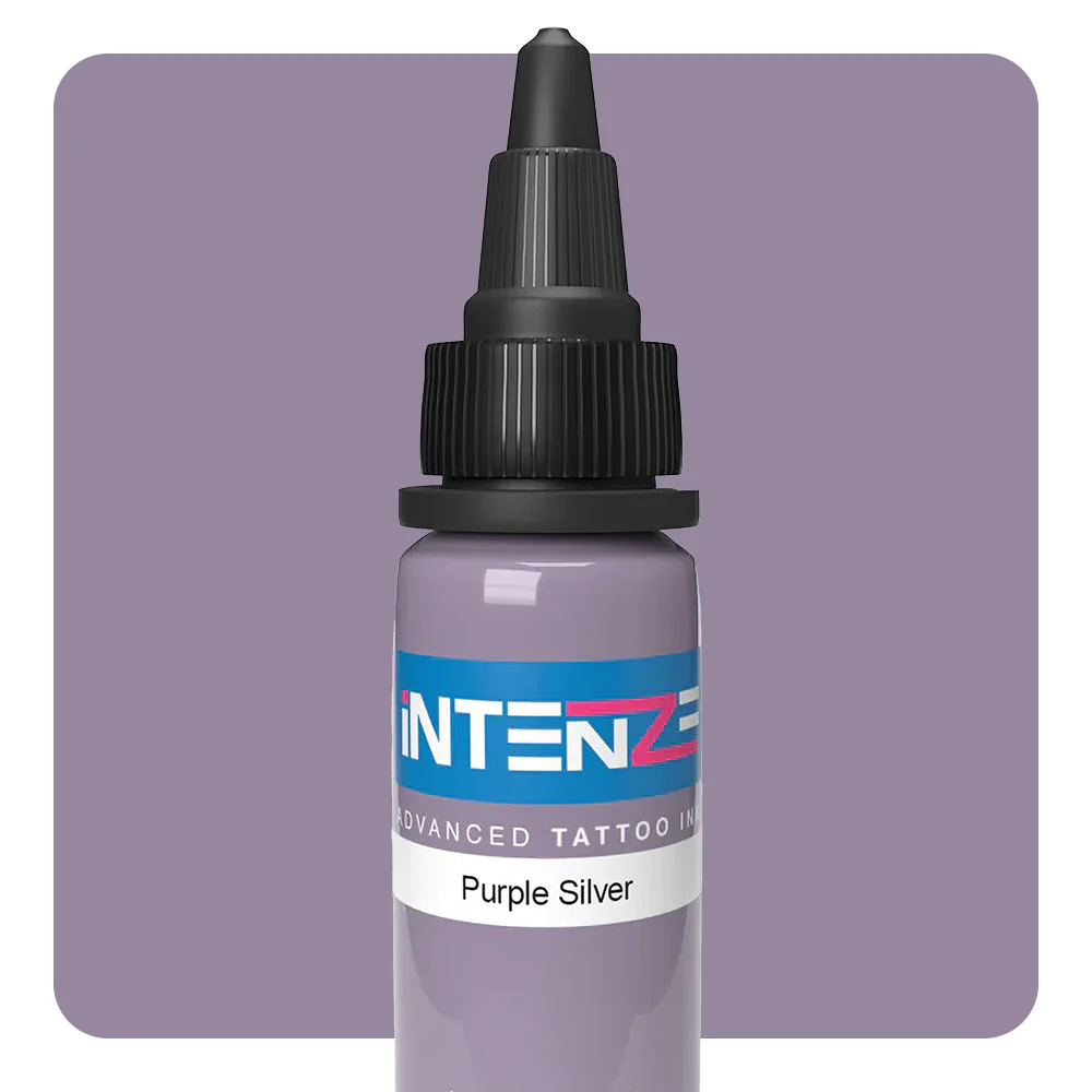 Purple Silver — Intenze Tattoo Ink — Pick Size