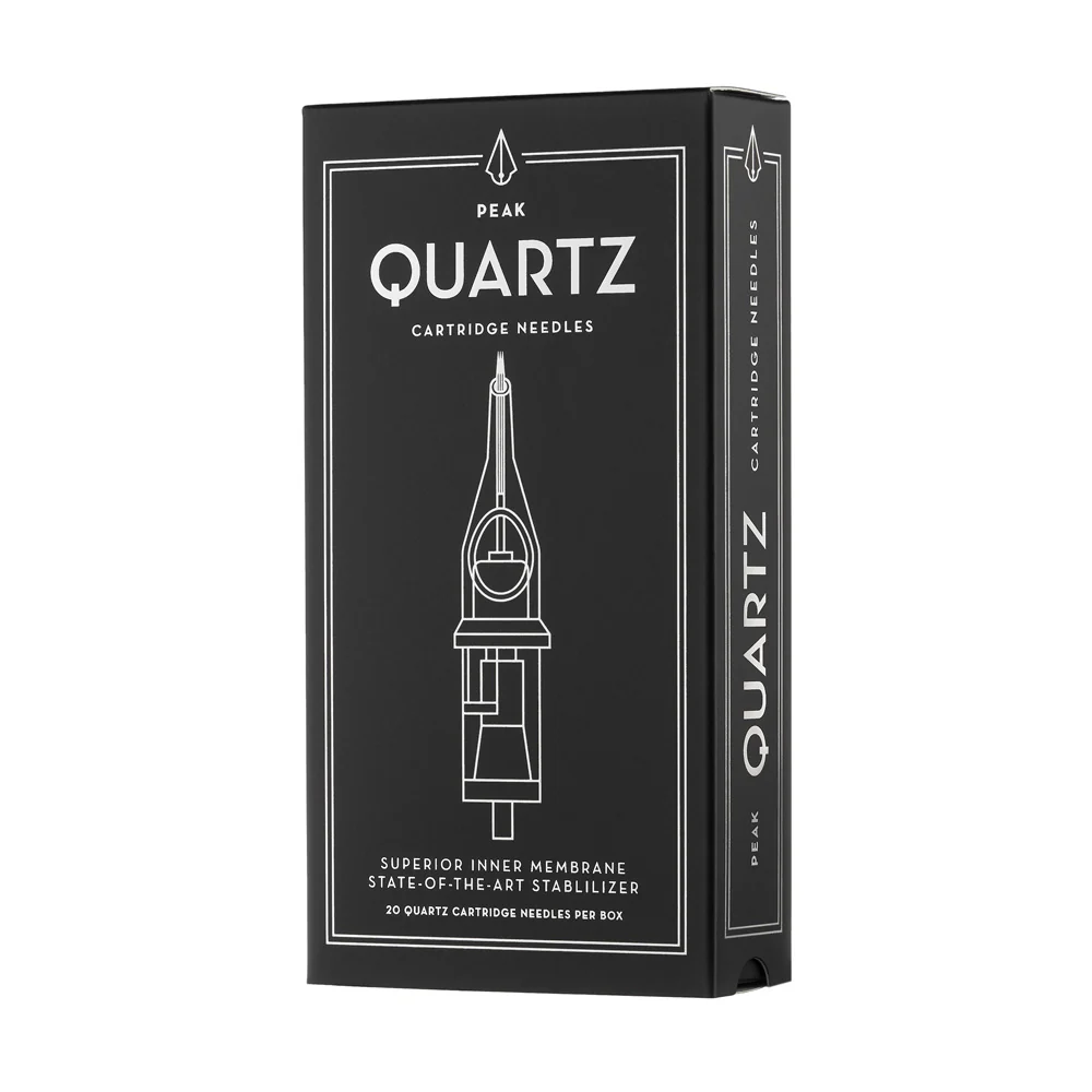 Peak Quartz Needle Cartridges — #6 3 Tight Round Liner Long Taper — Box of 20 - Image 13