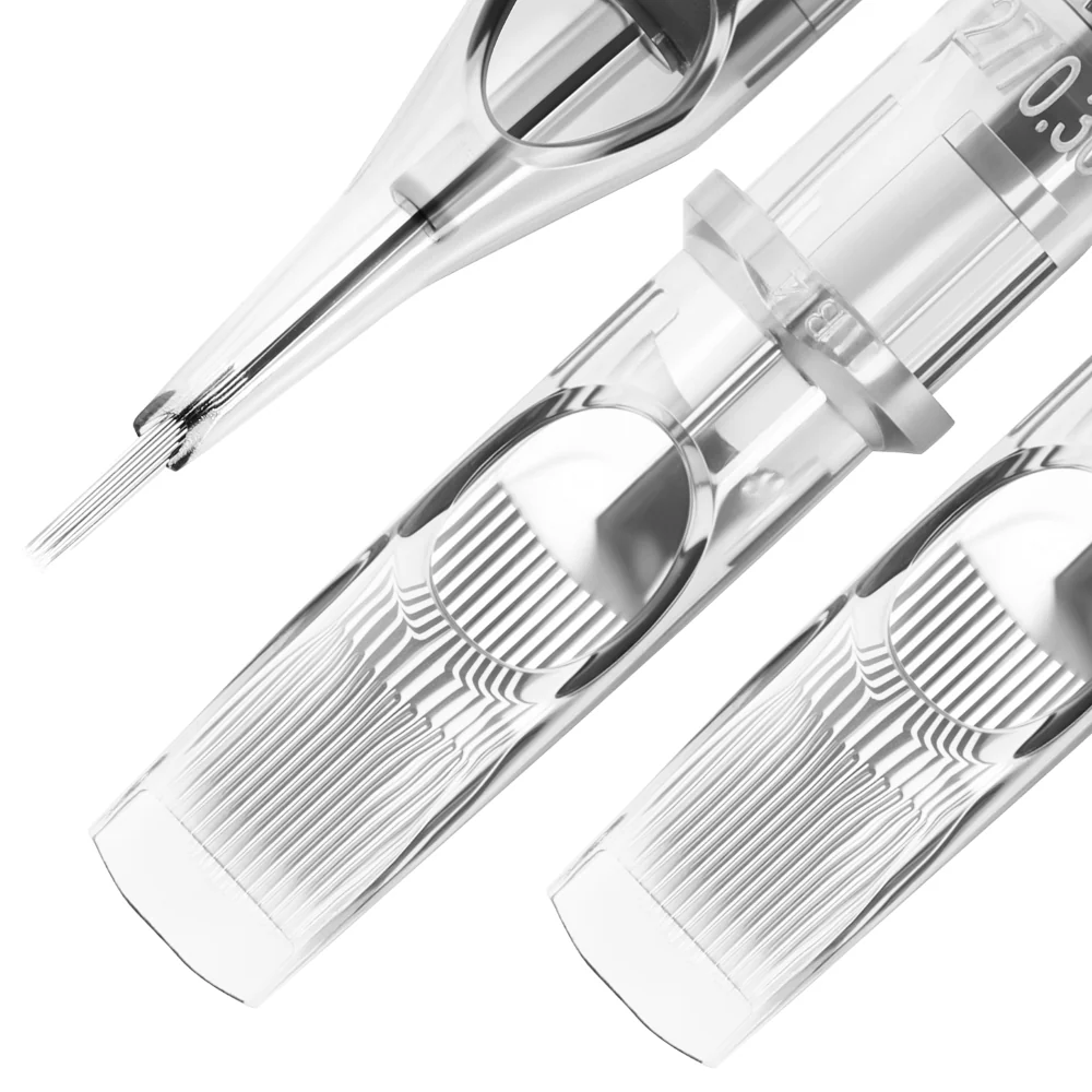 Peak Quartz Needle Cartridges — #6 3 Tight Round Liner Long Taper — Box of 20 - Image 3