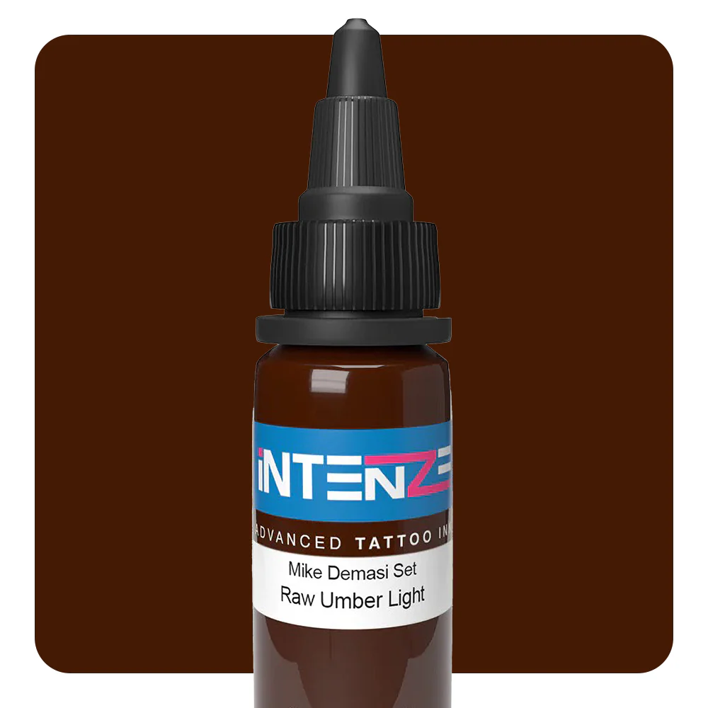 Raw Umber Light — Mike Demasi Series — Intenze Tattoo Ink — 1oz Bottle