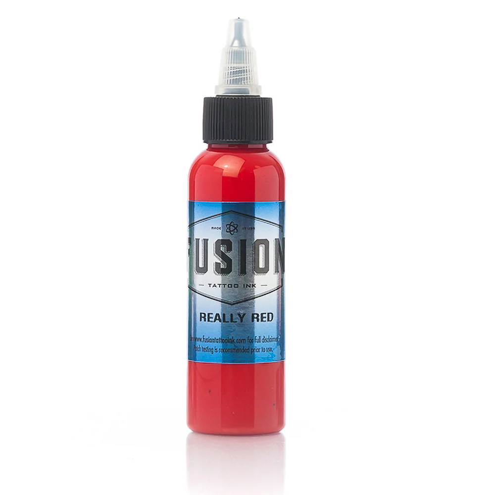 Really Red — Fusion Tattoo Ink — Pick Size - Image 2