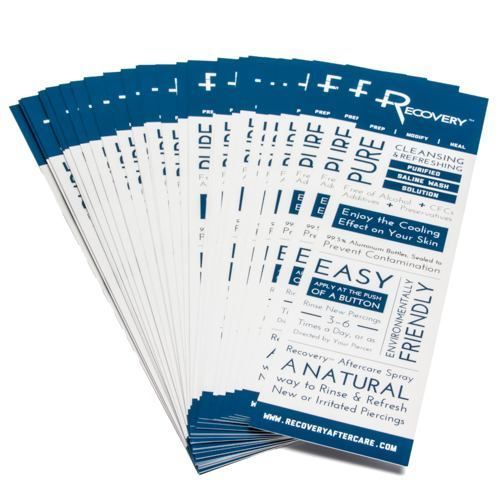 Recovery Aftercare Information Paper Insert - Image 3