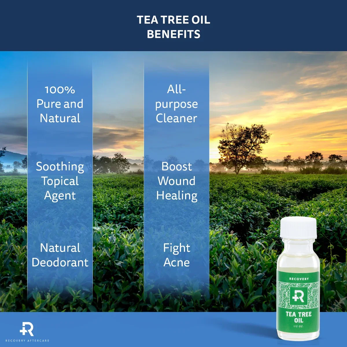 Recovery Aftercare Sea Salt and Tea Tree Oil Combo — Piercing Aftercare System - Image 10