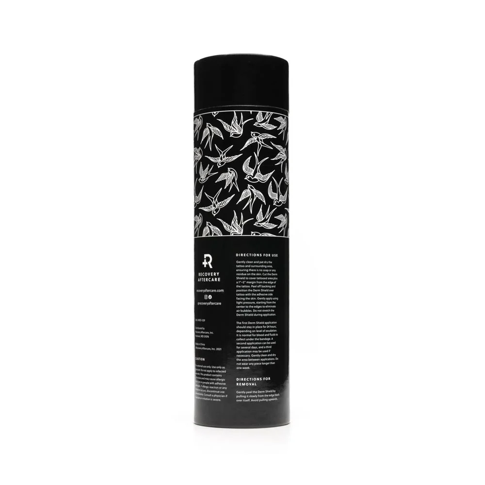 Recovery Derm Shield – Tattoo Adhesive Film – 10" x 8yd Roll - Image 3