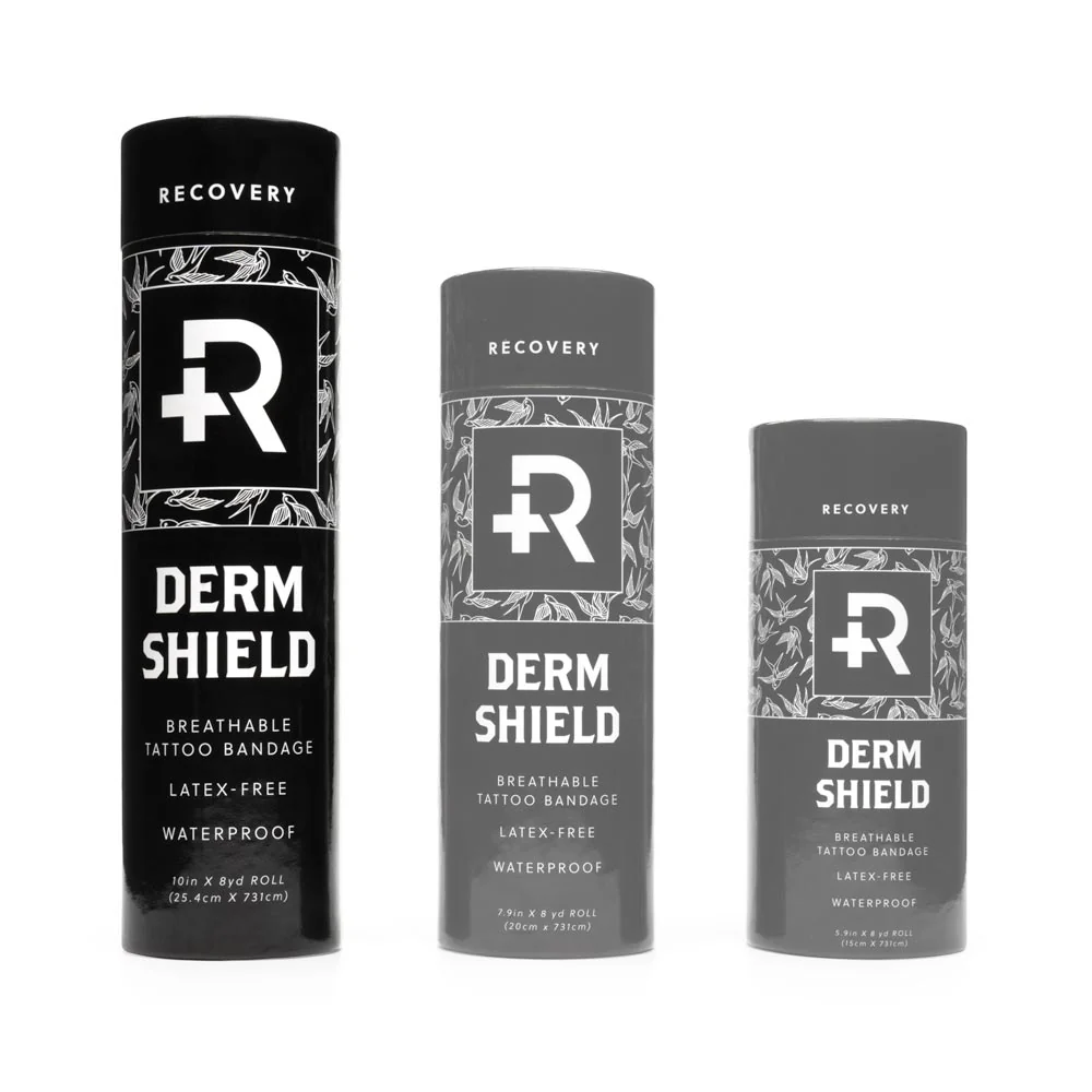 Recovery Derm Shield – Tattoo Adhesive Film – 10" x 8yd Roll - Image 5