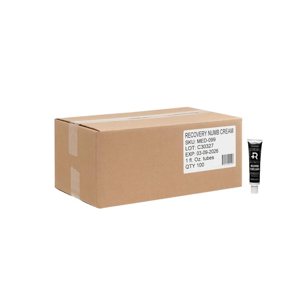 Recovery Numb Tattoo Numbing Cream — 1oz Tube — Pick Quantity - Image 4