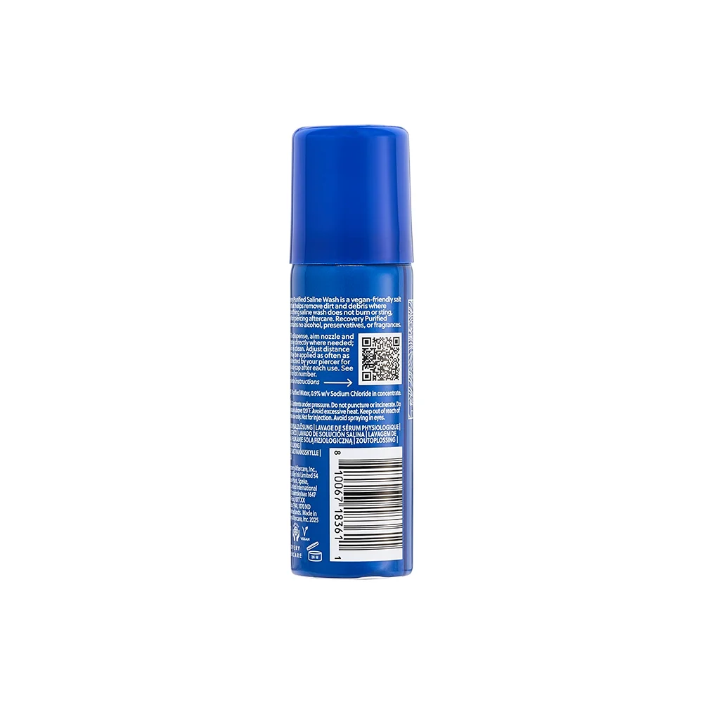 Recovery Purified Saline Wash Solution — Single or Case of 24 - Image 4