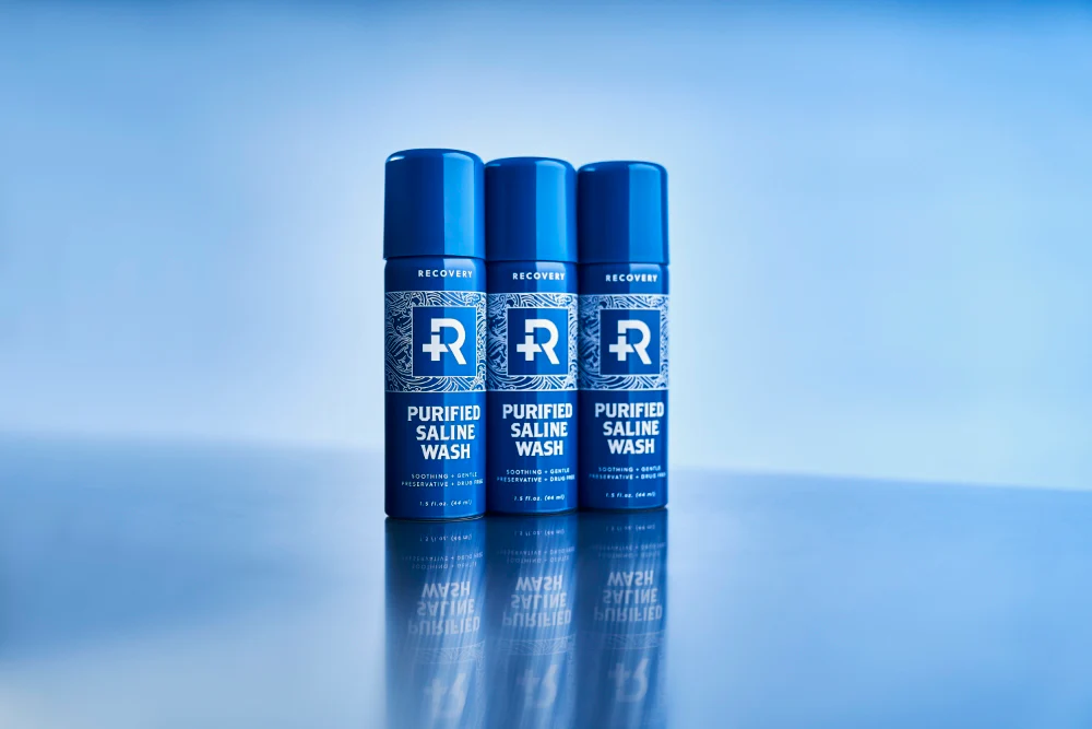Recovery Sterilized Saline Wash Spray — 7.4oz — Single or Case of 36 - Image 5