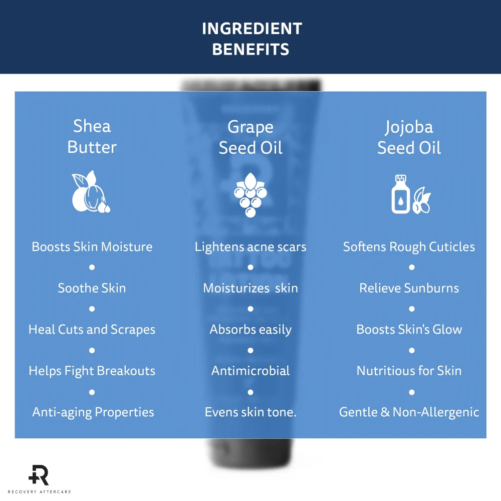Recovery Tattoo Lotion — 3oz — Single or Case of 24 - Image 4
