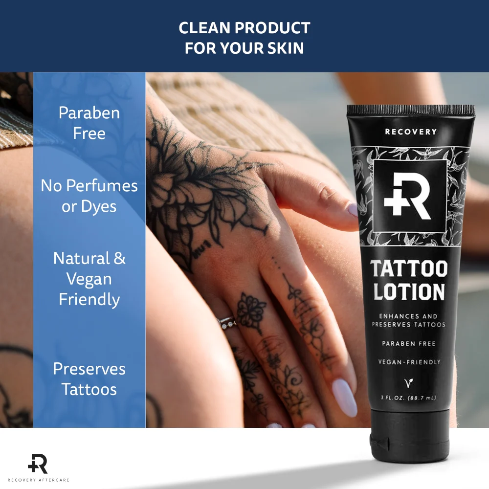 Recovery Tattoo Lotion — 3oz — Single or Case of 24 - Image 5