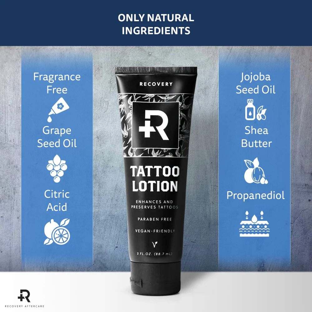 Recovery Tattoo Lotion — 3oz — Single or Case of 24 - Image 6