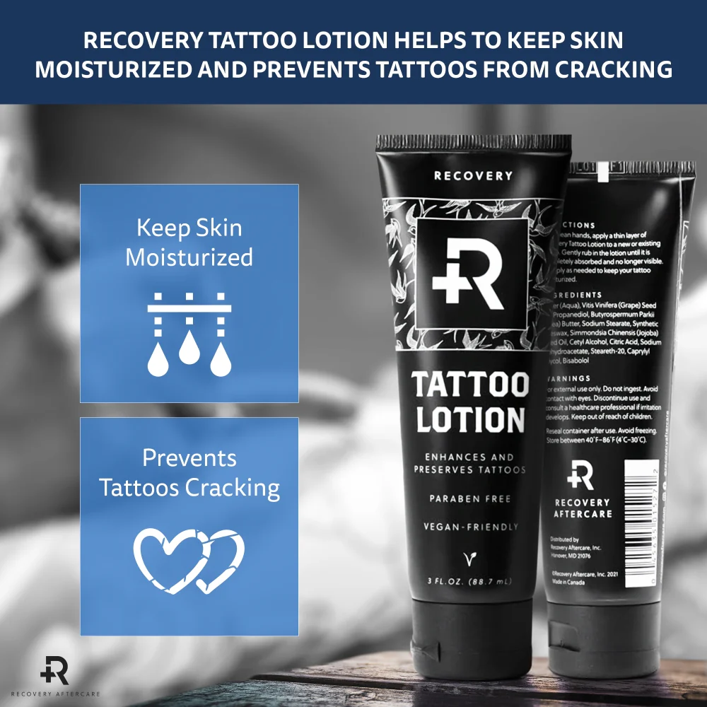 Recovery Tattoo Lotion — 3oz — Single or Case of 24 - Image 7