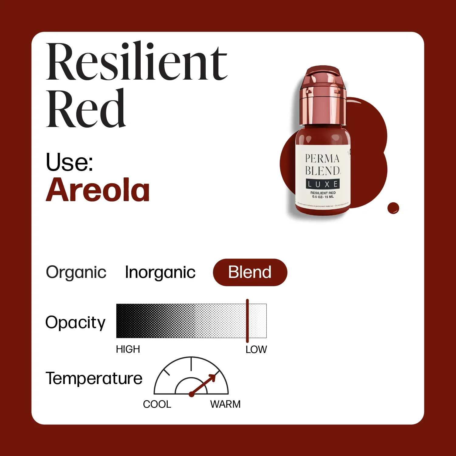 Resilient Red — Luxe Vicky Martin — 1/2oz Bottle - Image 3