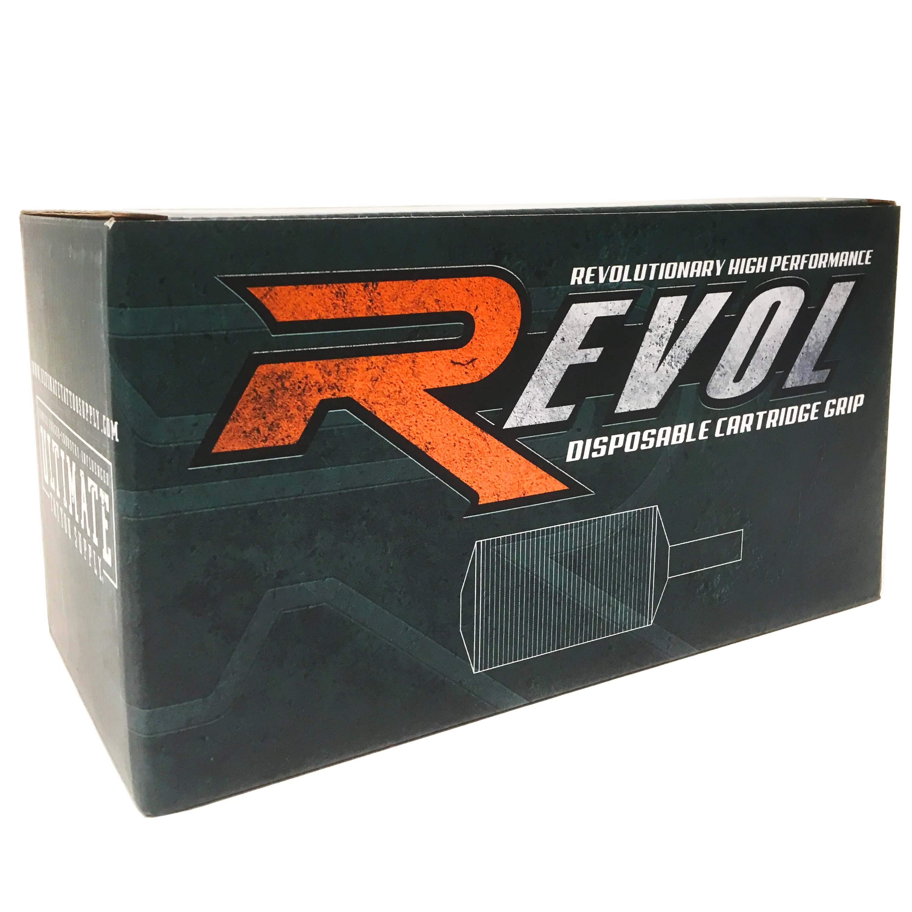 Revol Disposable Cartridge Grips - ORANGE - Image 3