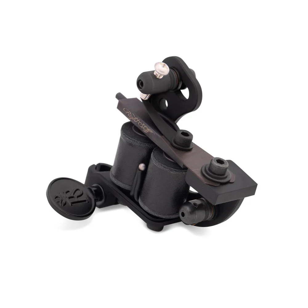 Right Stuff Lucky TrueLiner ALU Coil Tattoo Machine — Black - Image 2